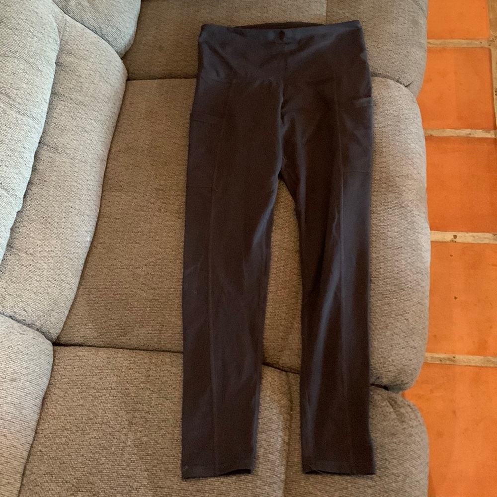 Tuff Athletics black leggings.  Size S.